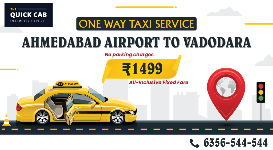 Cab Facility Service Provider In Vadodara One Way Taxi Service Provider In Vadodara