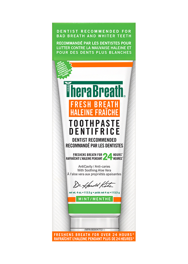 Oral Care Products Available at Canadian Retail Stores TheraBreath