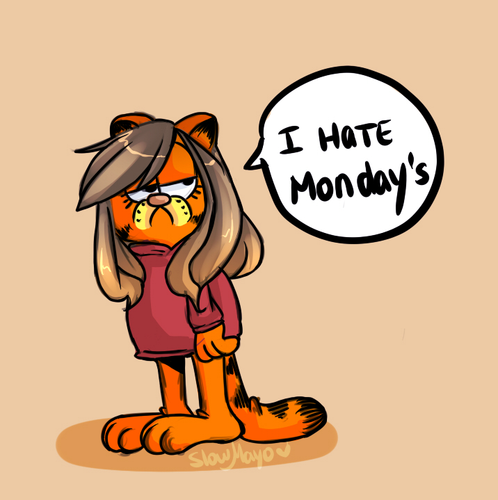 50+ Garfield I Hate Mondays Quotes, Images, Pics The Random Vibez
