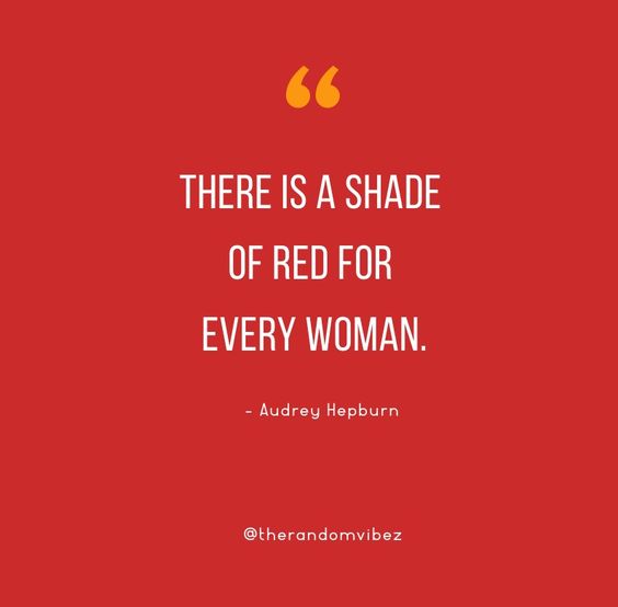 60 Lady In Red Quotes And Captions For Your Instagram Pics The Random