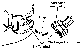 Ford Ranger Charging System - General Information, Precautions & Checking