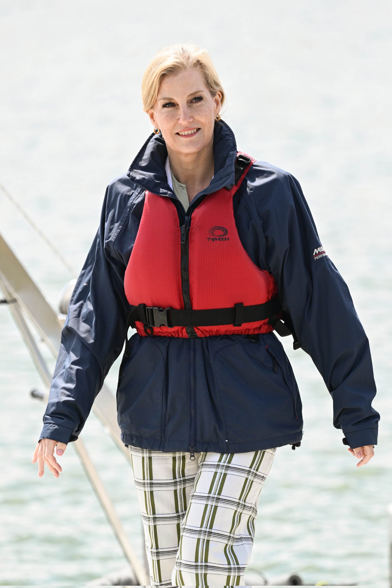 The Duchess of Edinburgh visits a children’s Sailing Trust in Cornwall
