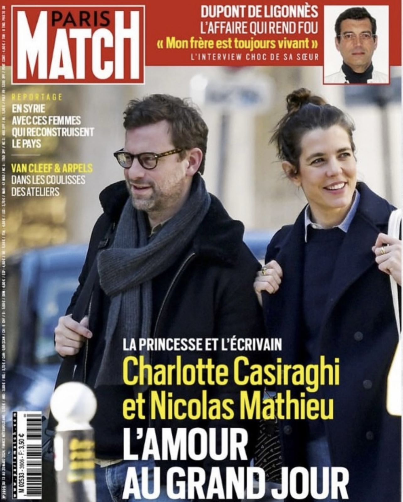 Paris Match has the exclusive pictures of Charlotte Casiraghi’s and