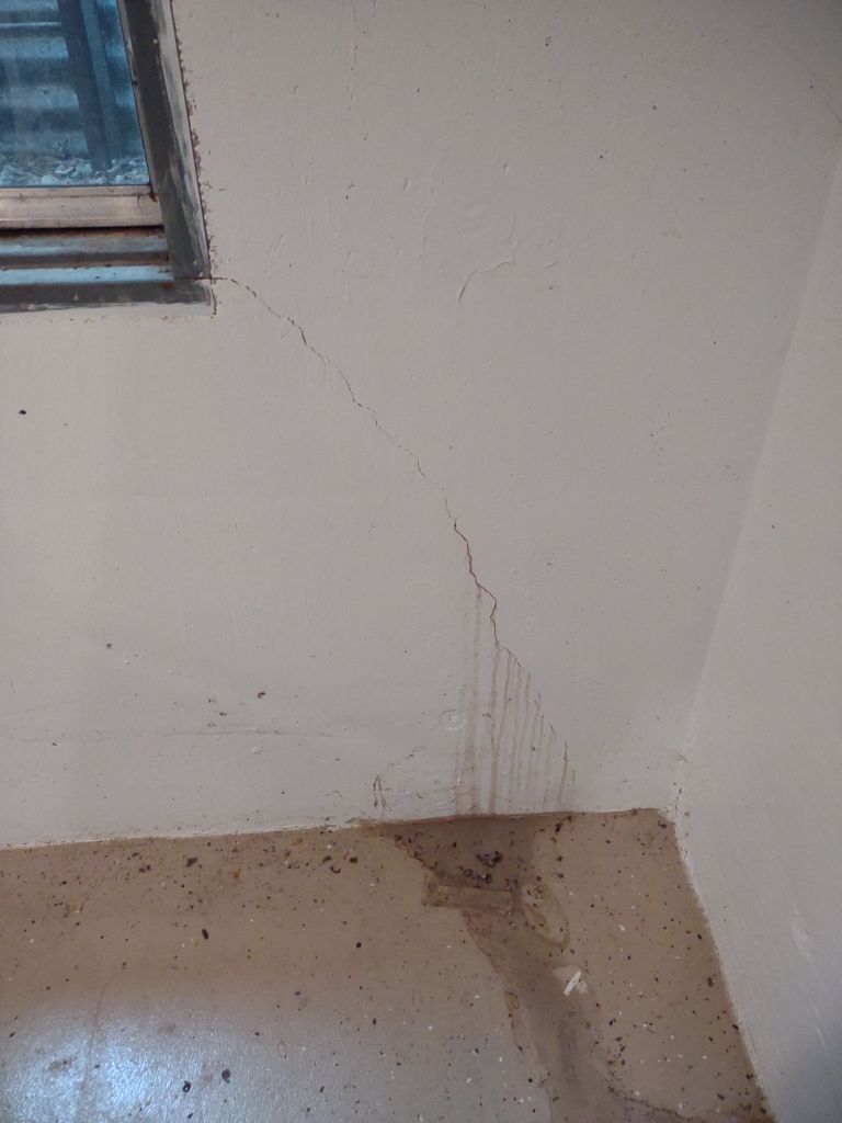 Is There A Crack In Your Basement Wall Leaking Water?