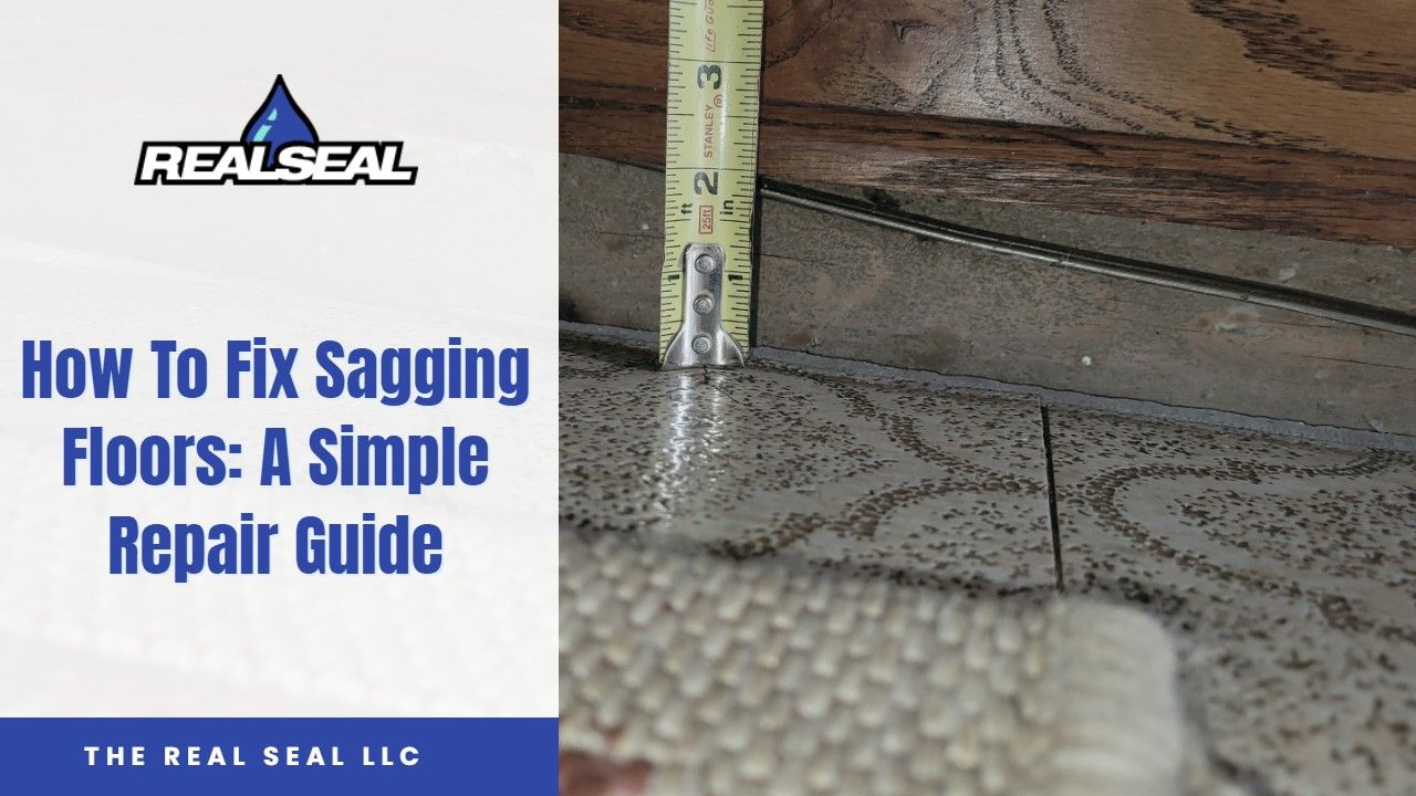How To Fix Sagging Floors A Simple Repair Guide