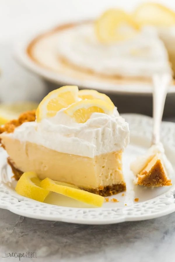 Lemon Icebox Pie The Recipe Rebel