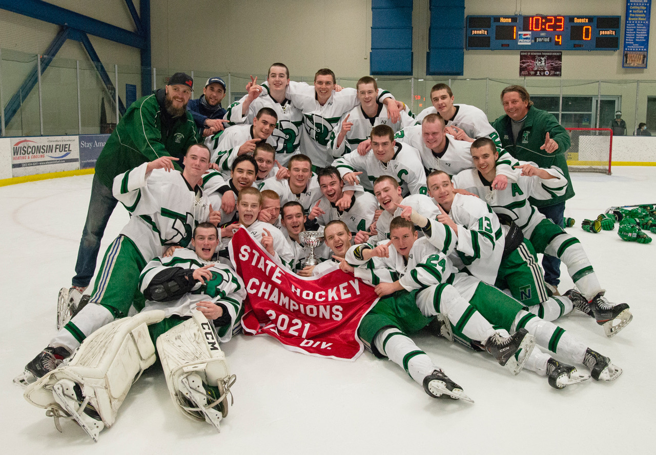 New Trier Green hockey wins state title in overtime thriller against