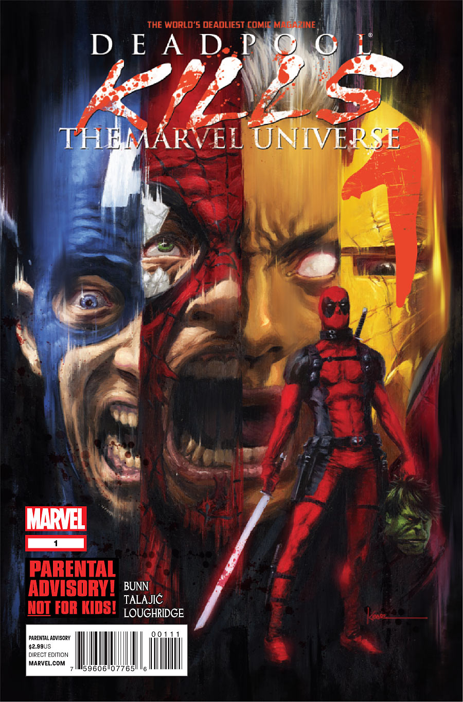 Graphic Bits Deadpool Kills the Marvel Universe, First XMen, Harvest