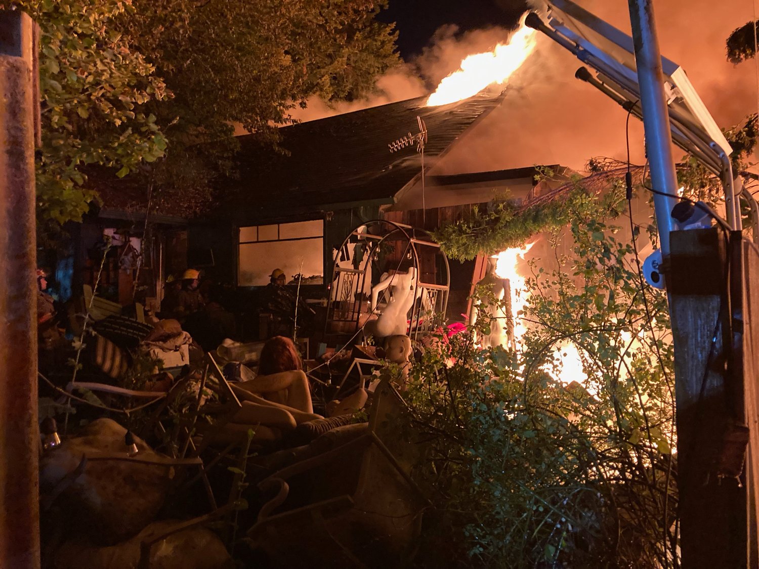 Old church building in Battle Ground destroyed in fire The Reflector