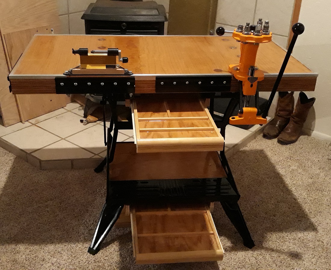 Build a Portable Reloading Bench Using a Black & Decker Workmate The