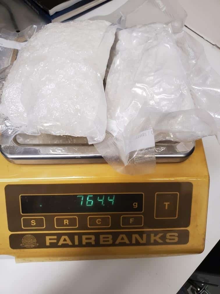 Three arrested after finds 2 pounds of meth in Maize Drive home