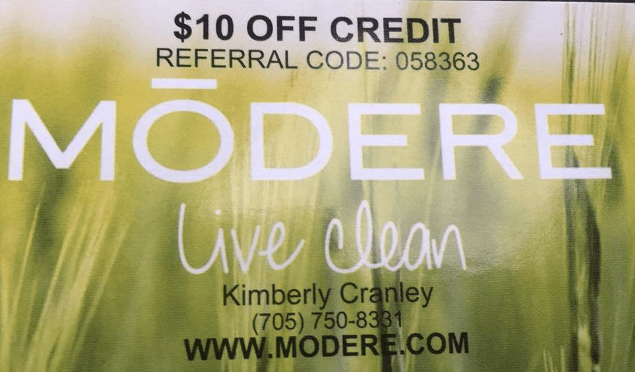 Modere Products Gift Giveaway Theresa Longo