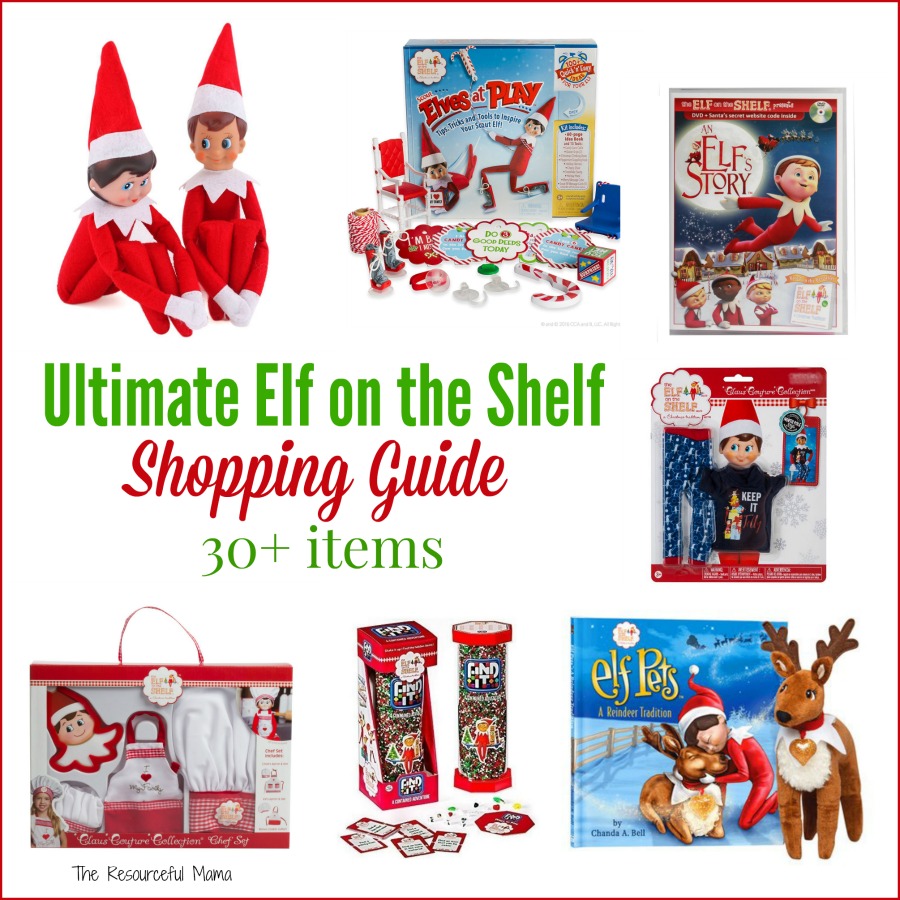 Ultimate Elf on the Shelf Shopping Guide The Resourceful Mama