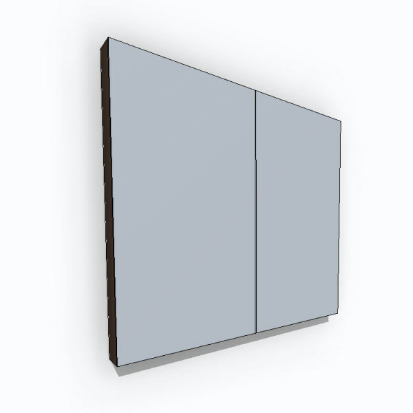 WETSTYLE M Collection Mirrors Recessed [10063] 2.00 Revit families
