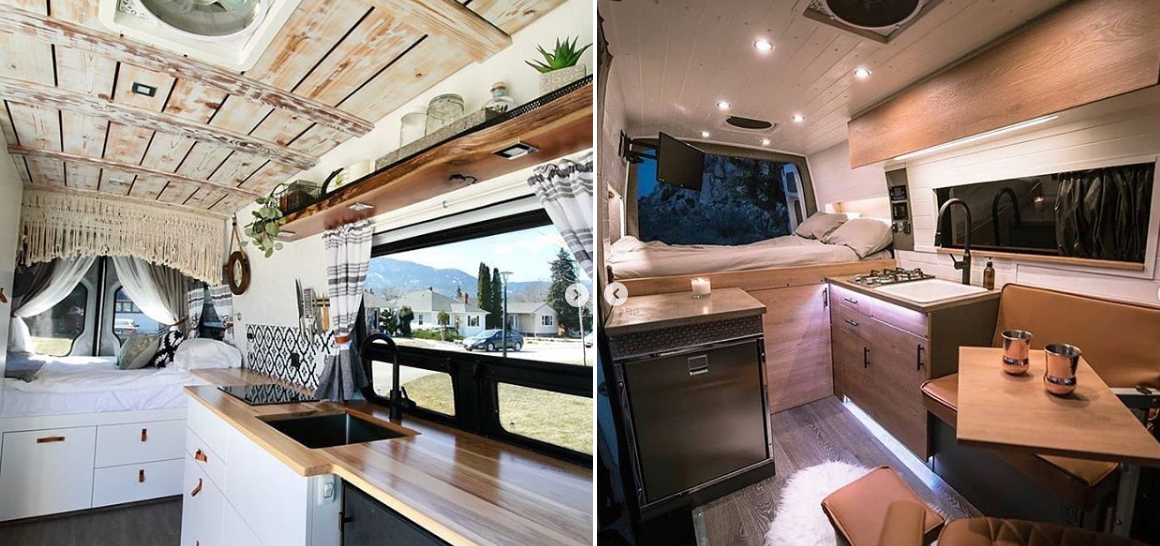 Top 20 des plus beaux intérieurs de vans aménagés