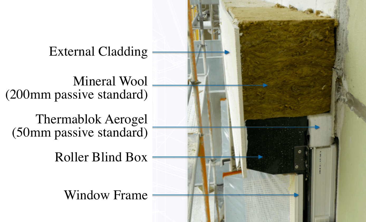 Thermablok Aerogel Insulation Stops Thermal Bridging in Tower Block
