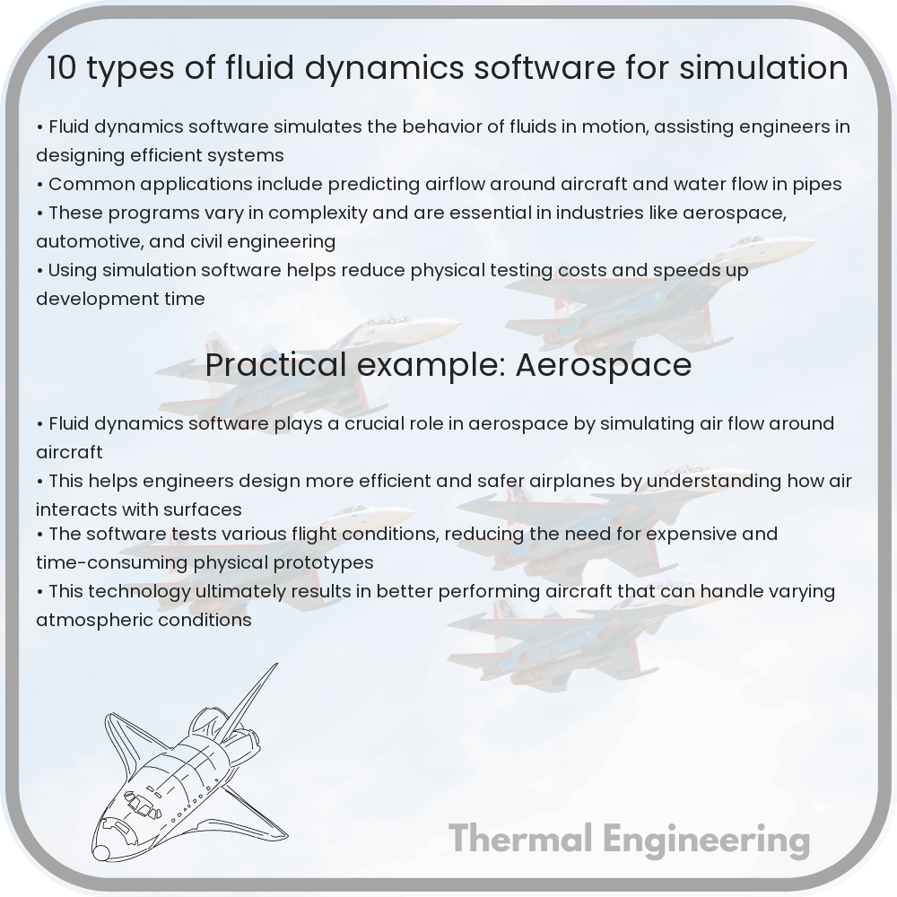 10 Types of Fluid Dynamics Software for Simulation