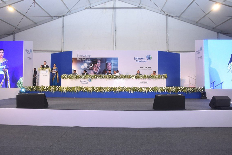 State of the art Hitachi world in Ahmedabad launched by Johnson