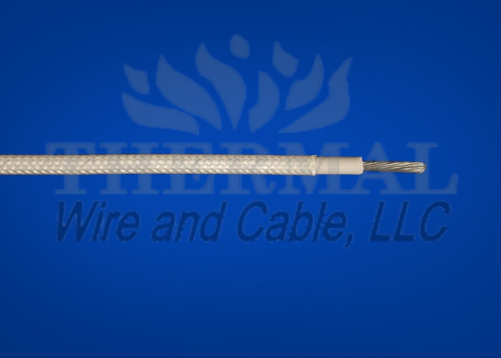 200°C (392°F) SA Silicone Rubber/Glass Braid Motor Lead Wire 600V