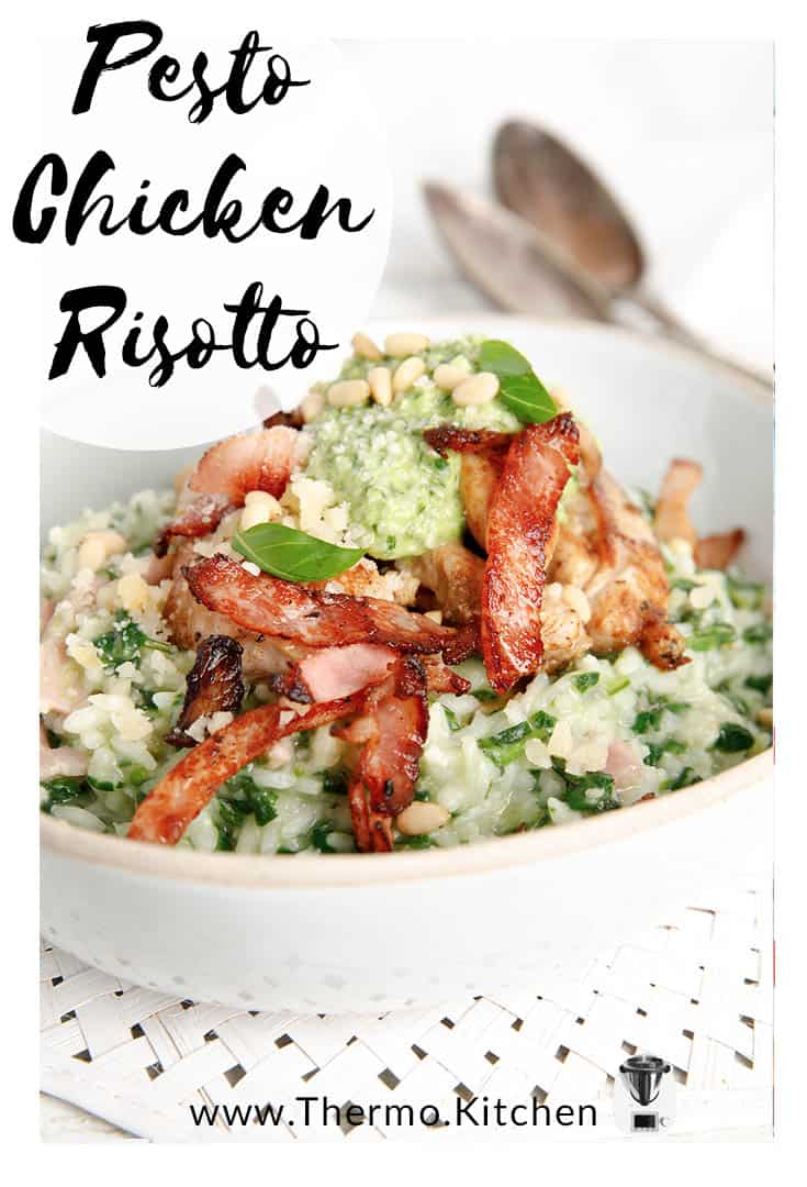 Pesto Chicken Risotto Thermomix