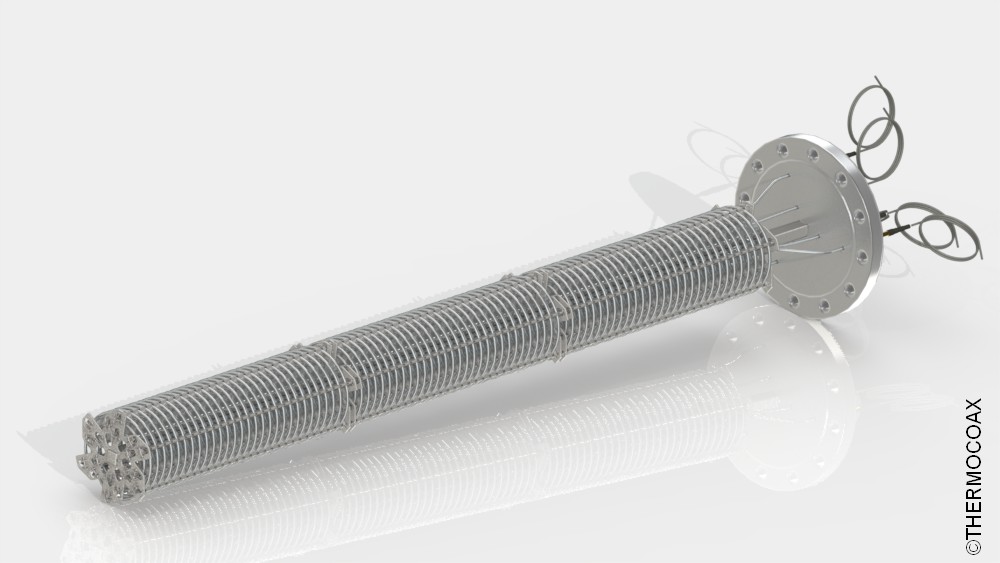 Innovative flange immersion heaters for liquid fuel Engineered