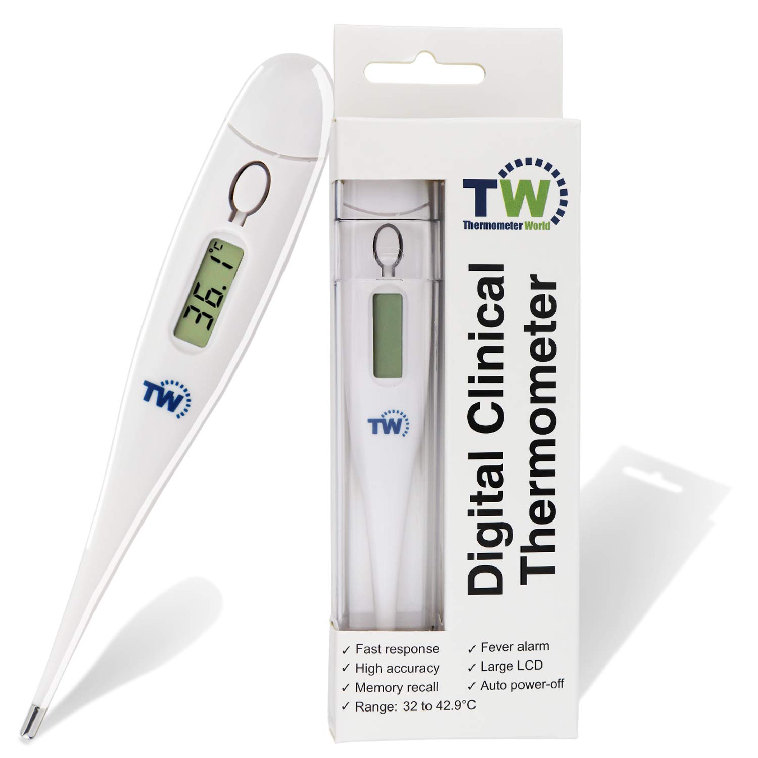 Digital Body Temperature Thermometer For Adults & Children TW