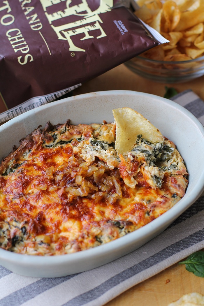 Spinach & Caramelized Onion Dip The Roasted Root