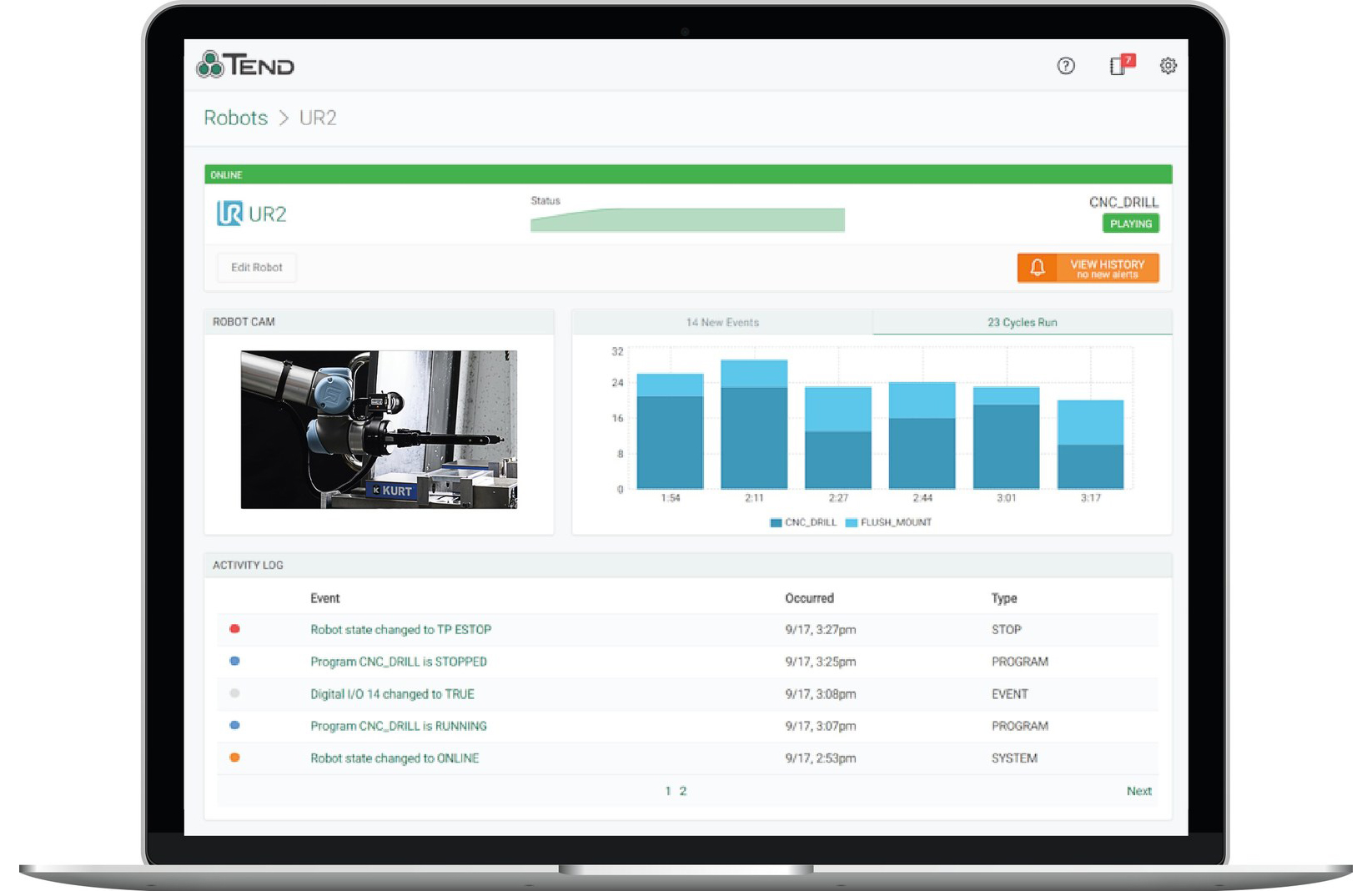 Tend introduces cloudbased robot monitoring app The Robot Report