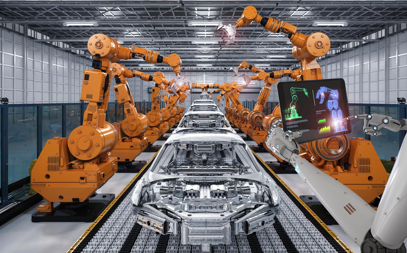 Top 5 countries using industrial robots in 2018 IFR