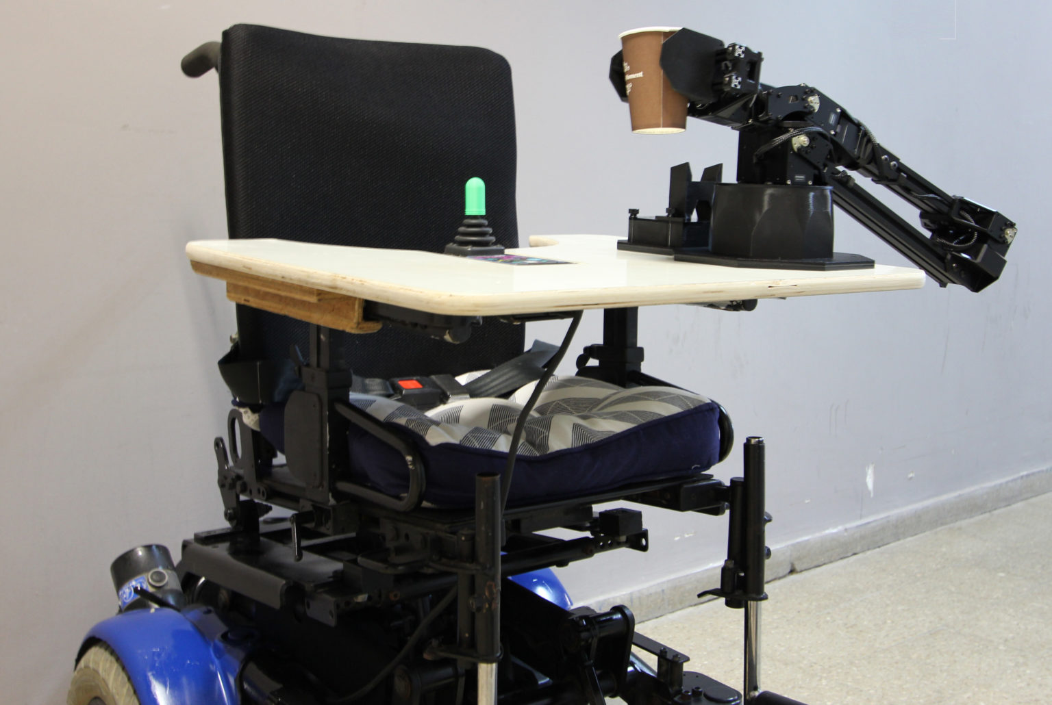 Wheelchair mounted robot arm project uses Intel neuromorphic technology