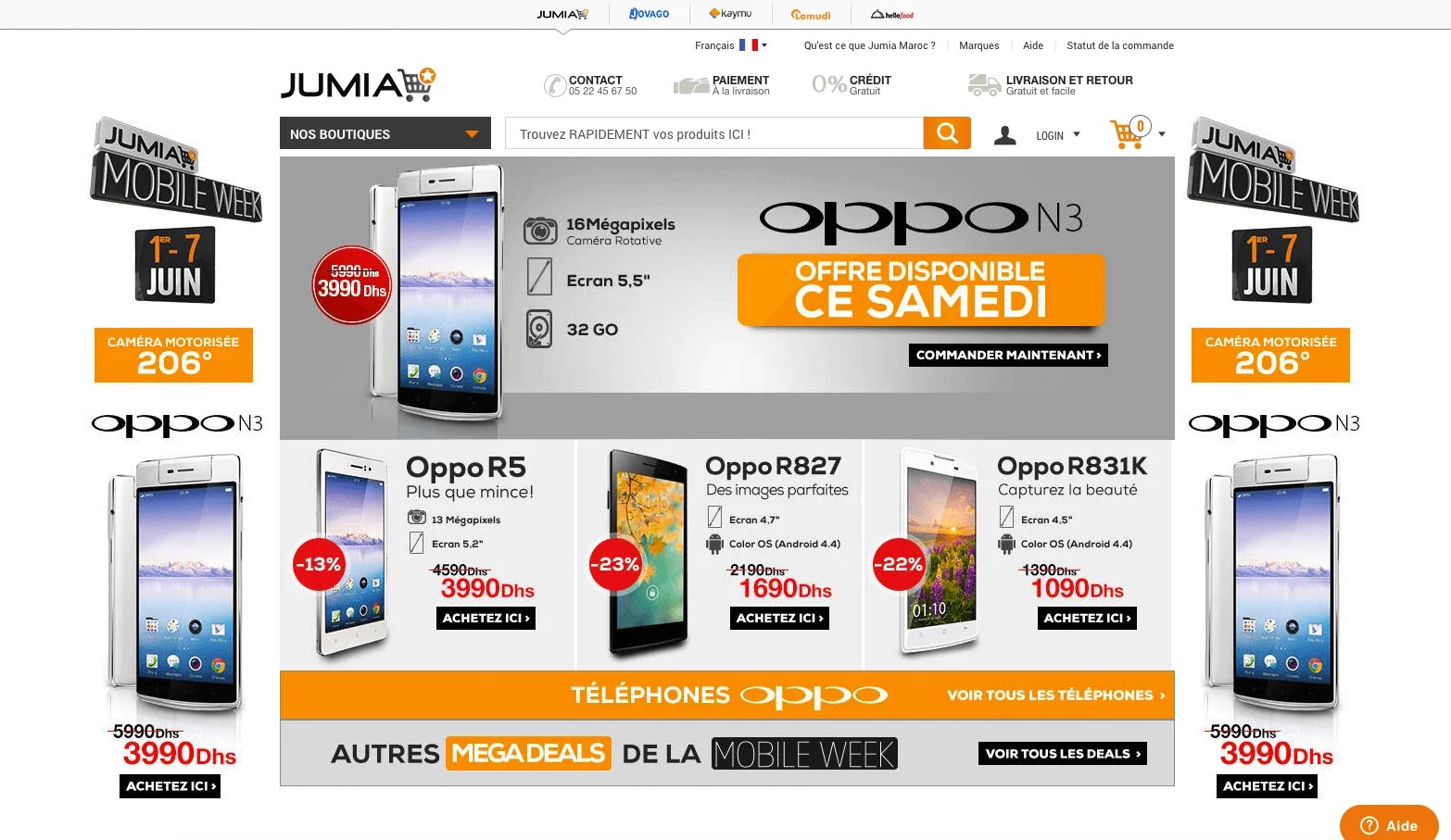 Jumia lance la Mobile Week The Rolling Notes