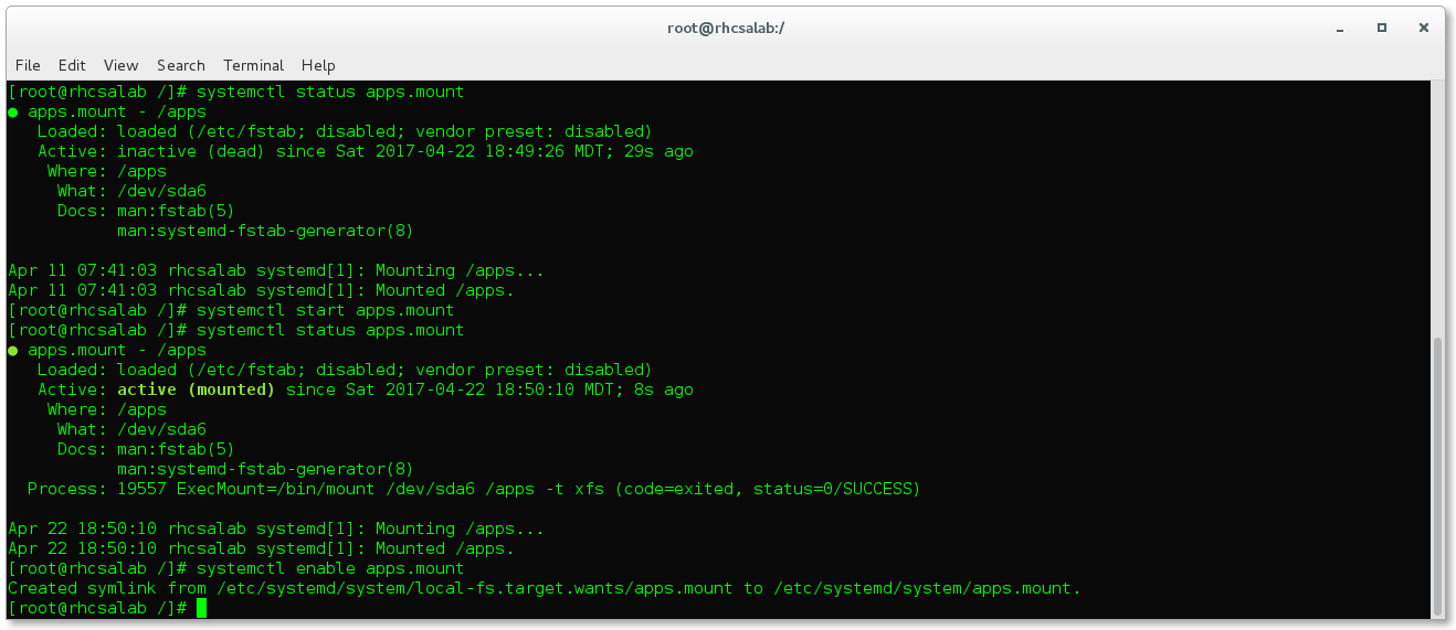 Mounting Linux volumes with systemd vs fstab The Root User