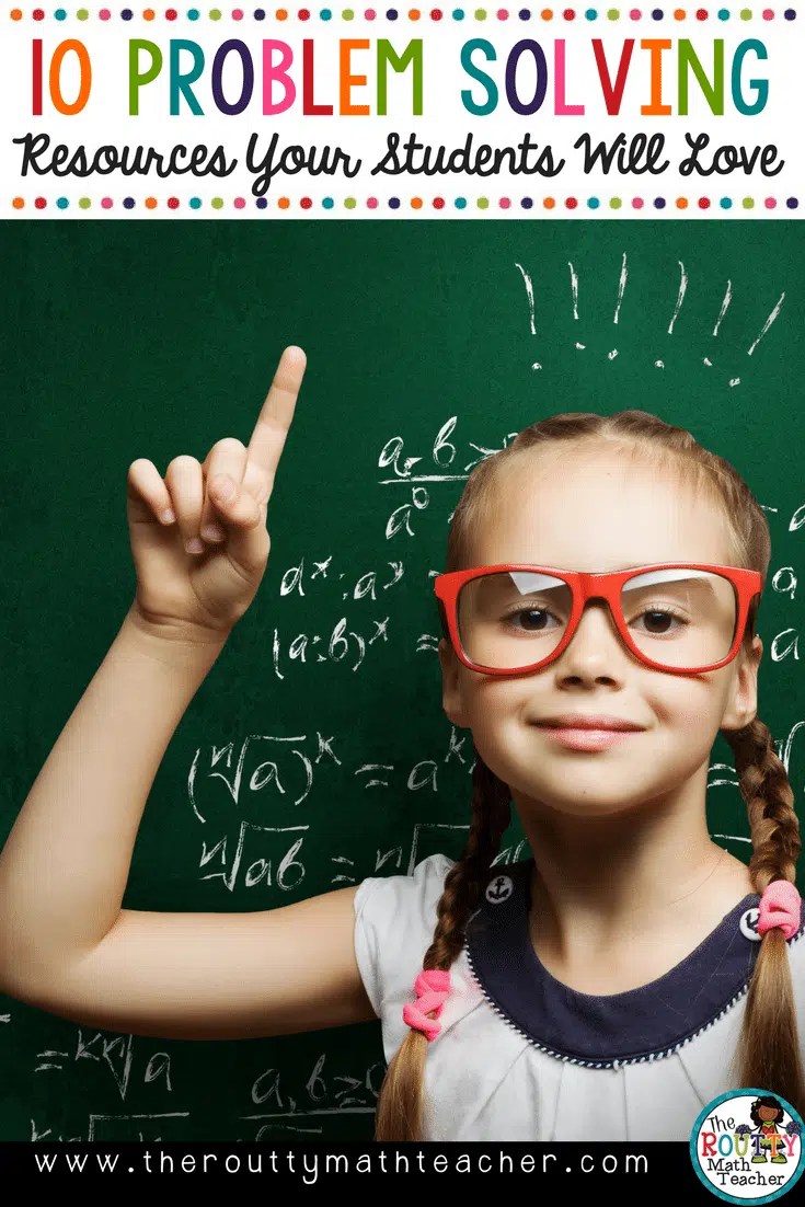 Problem Solving Resources Students will Love! The Routty Math Teacher