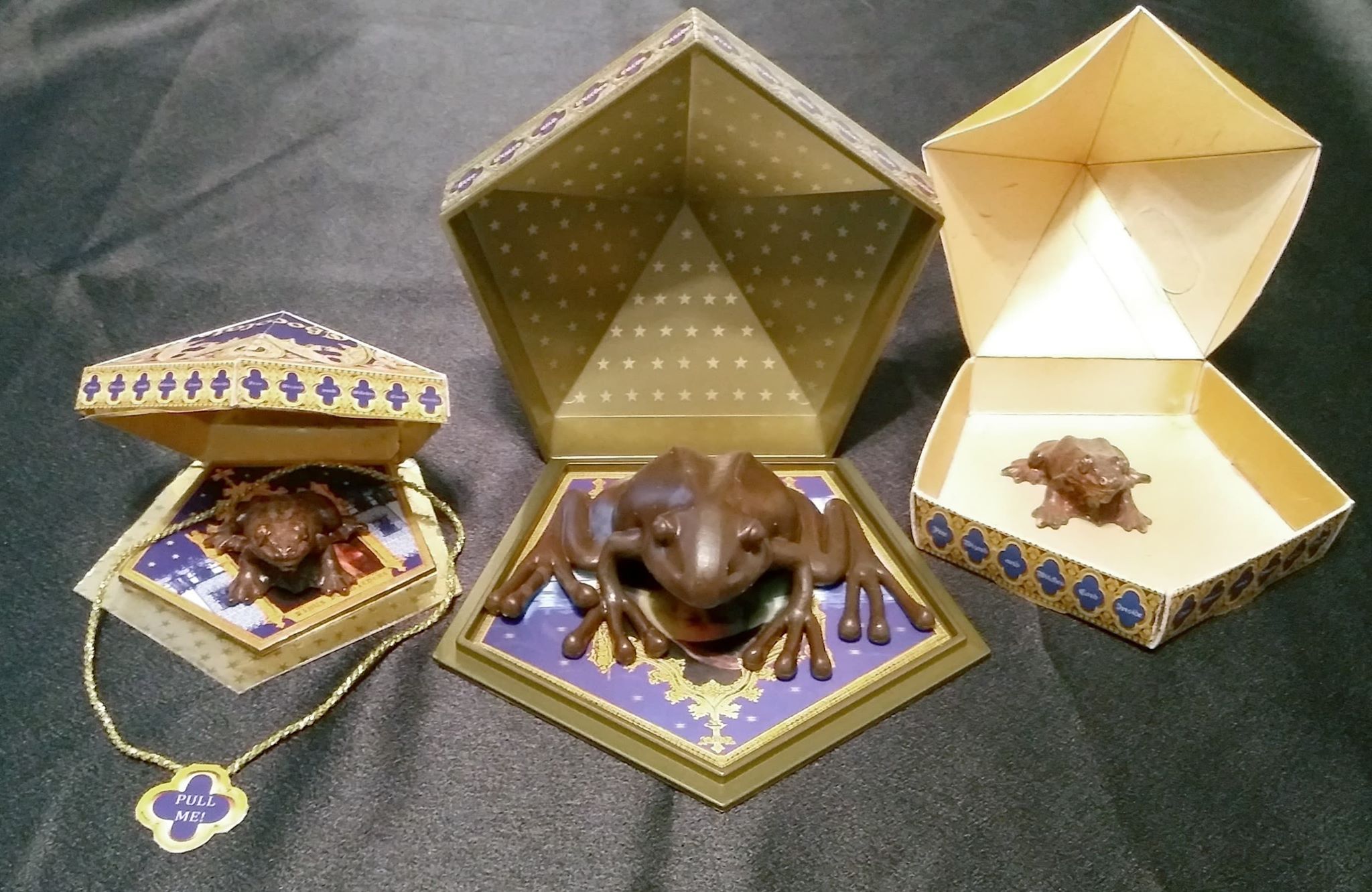 Limited Run Harry Potter Chocolate Frog Box kit An accurate version