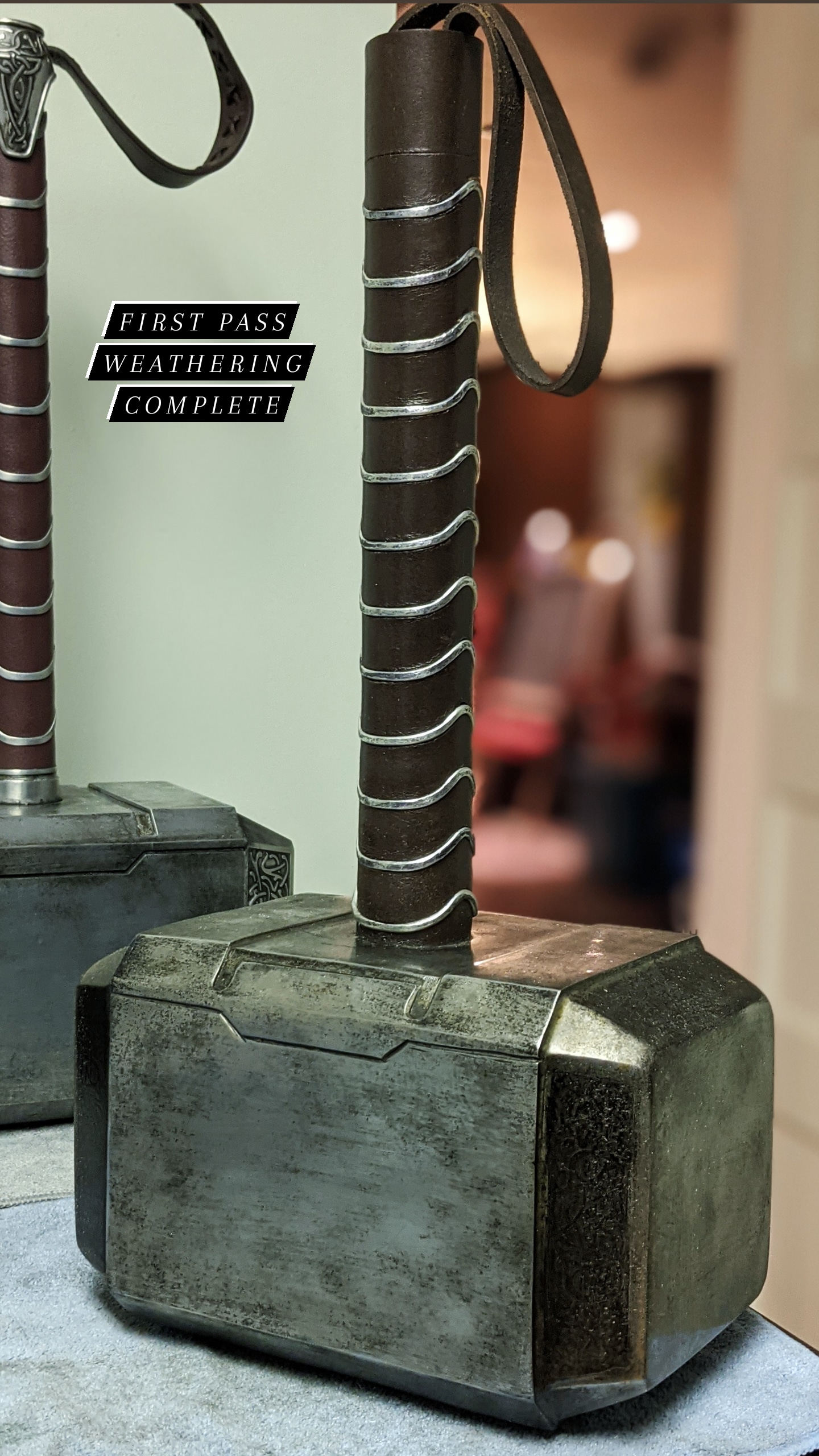 Museum Replicas Mjolnir Making Another Worthy Hammer RPF Costume and