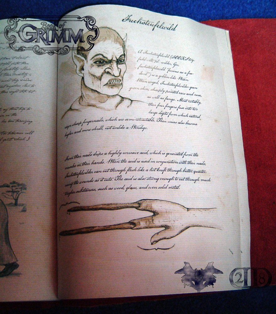 Grimm Wesen Book