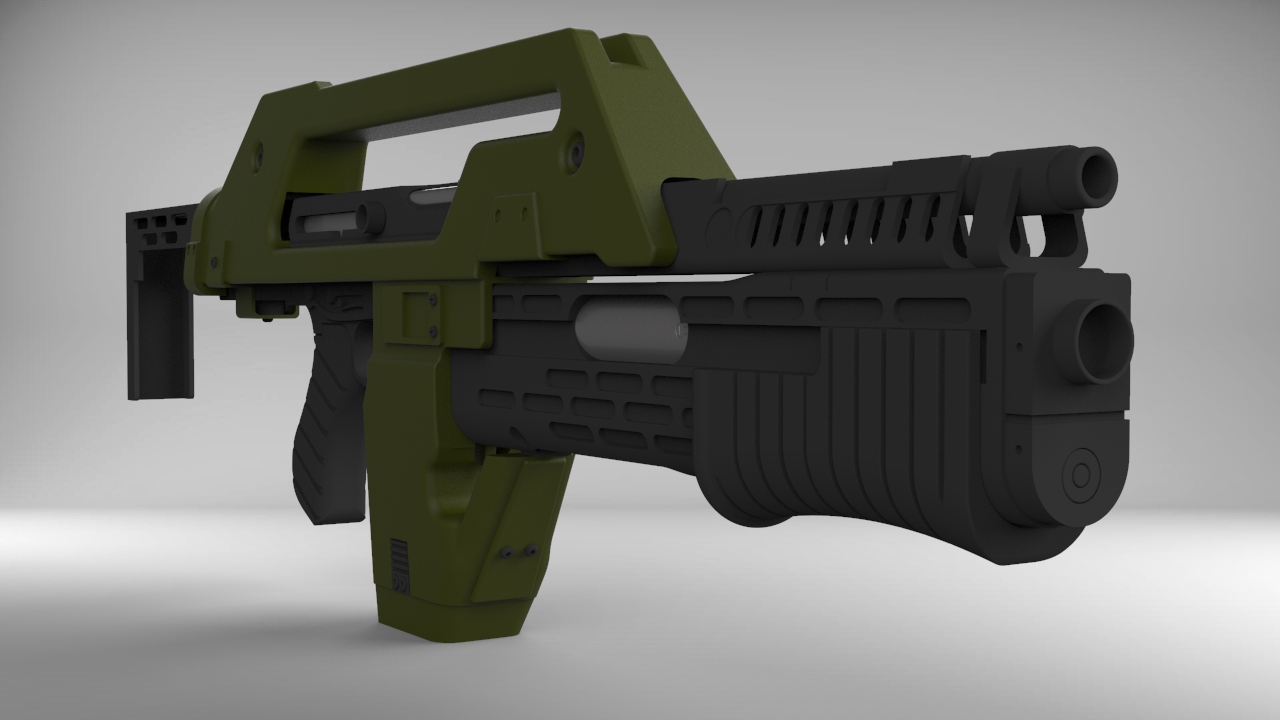 Unlimited Run Aliens M41A Pulse Rifle Kit RUN OPEN! RPF Costume
