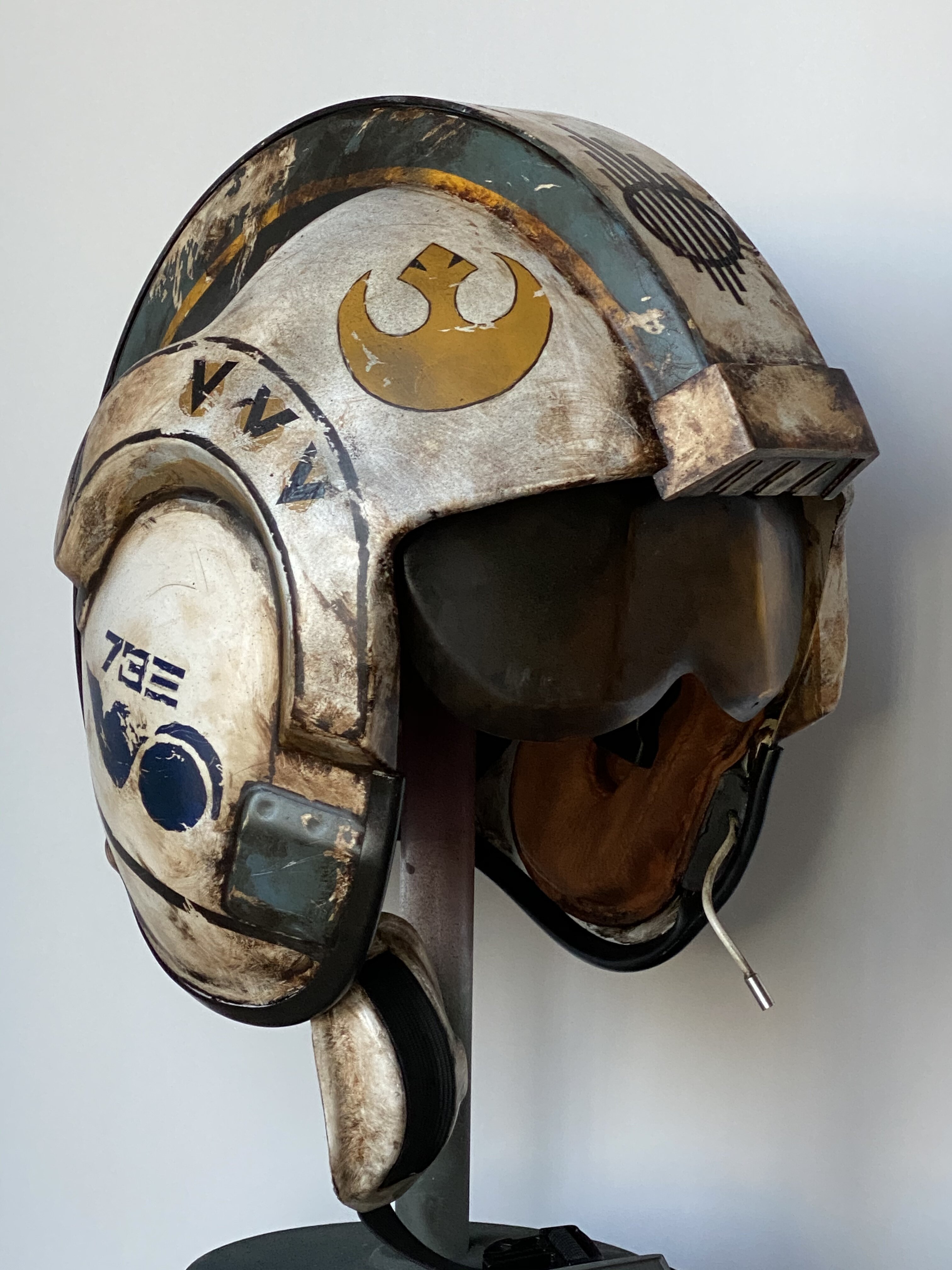 Rey’s Salvaged XWing Helmet RPF Costume and Prop Maker Community