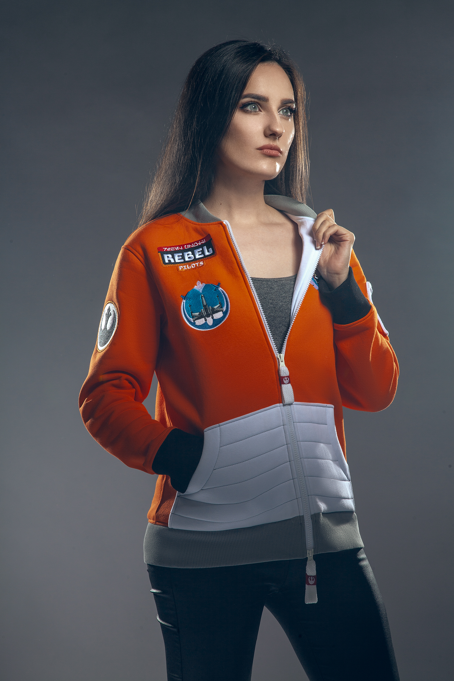 Limited Run Tie PIlot & XWing Inspired Hoodie Jacket Limited Run RPF Costume and Prop Maker