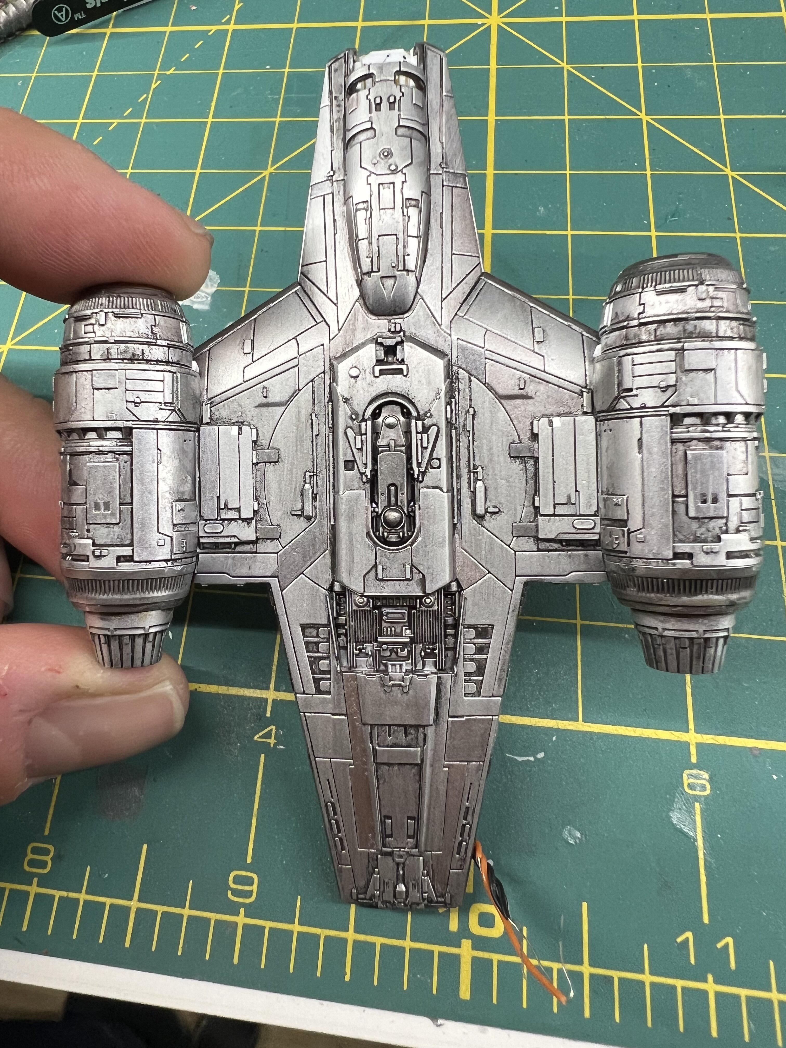 Lighted Bandai Razor Crest RPF Costume and Prop Maker Community