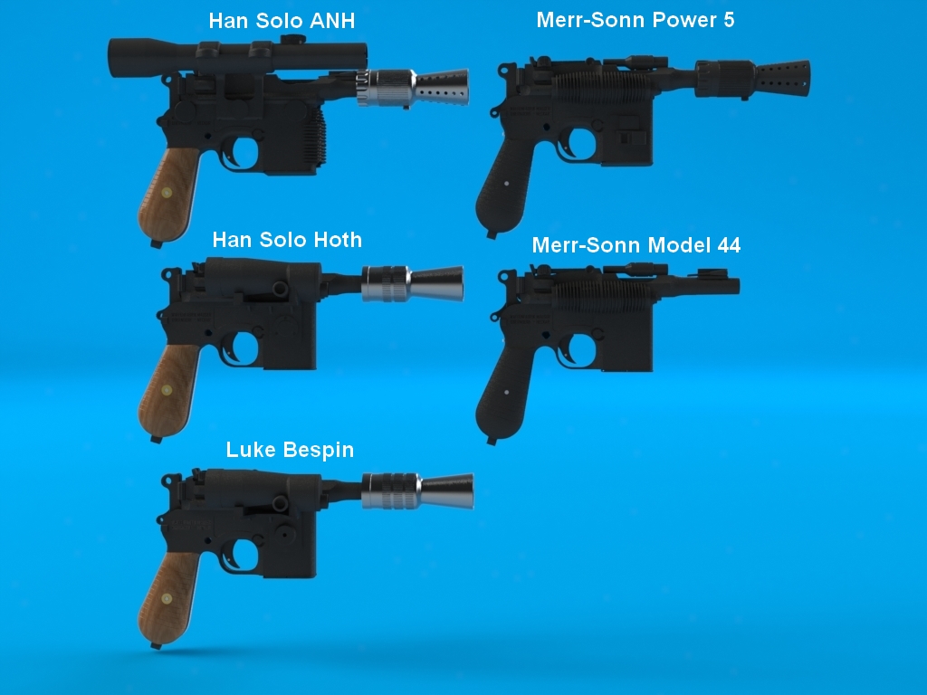 My DL44's (airsoft + 3d printed parts) RPF Costume and Prop Maker