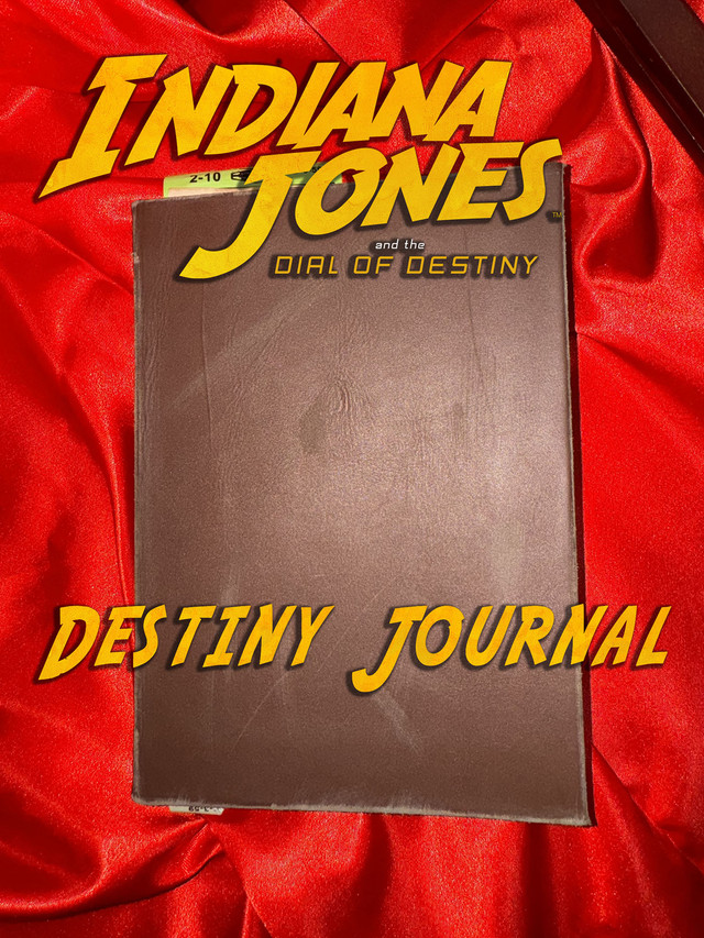 Interest Indiana Jones and the Dial of Destiny Destiny Journal