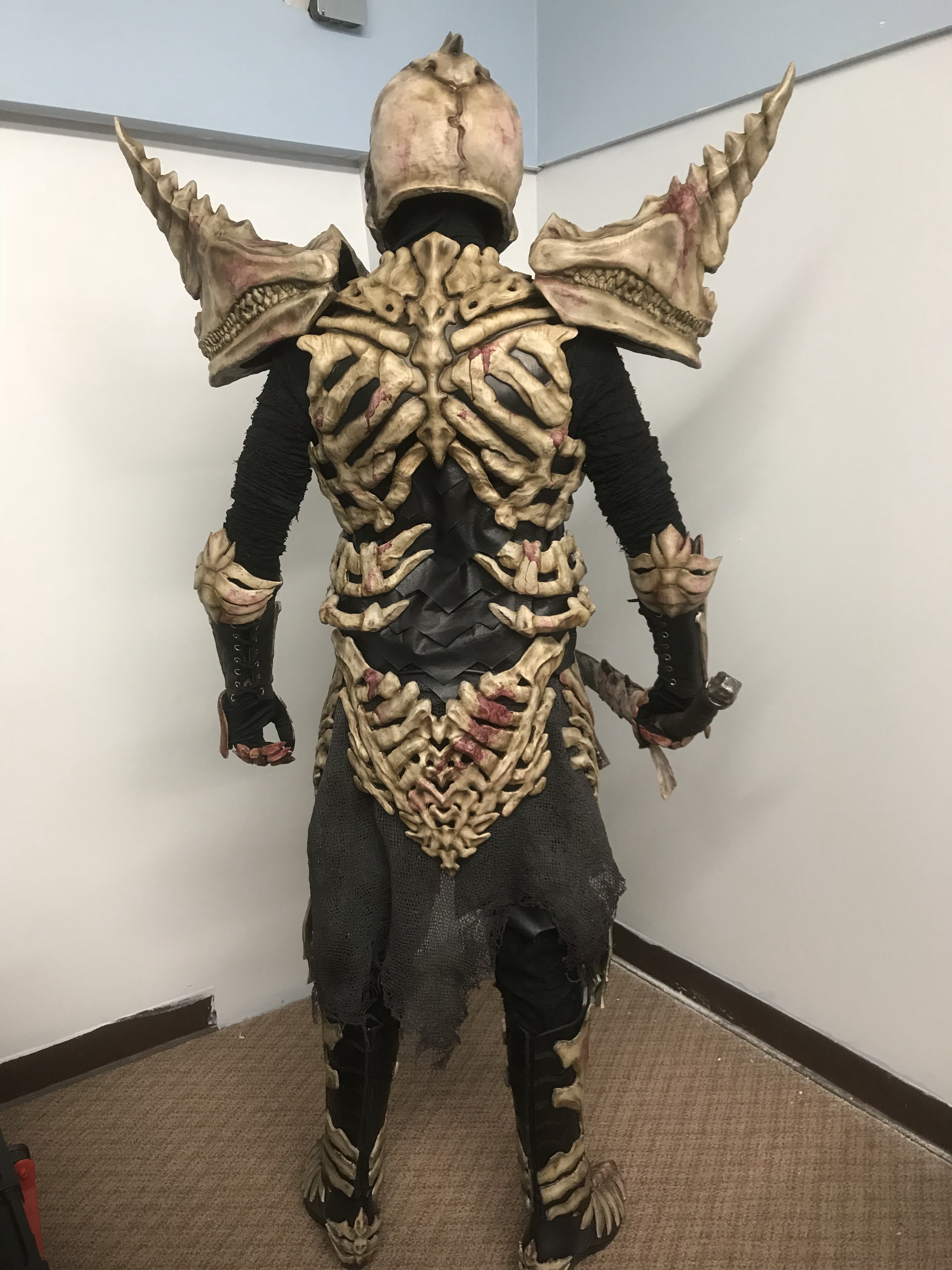 Diablo III "Bones of Rathma" Necromancer armor set RPF Costume and