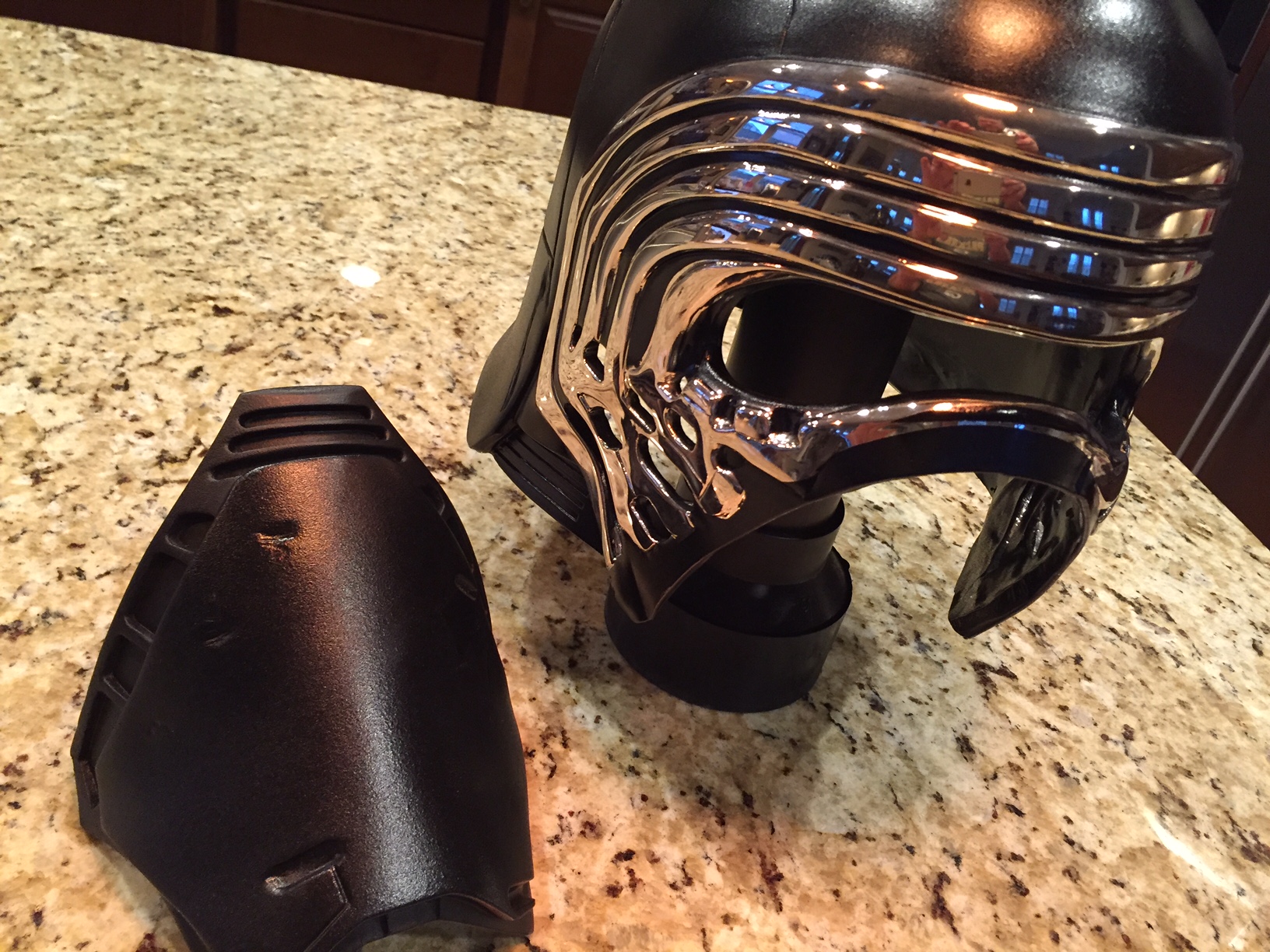 Kylo Ren Helmet Finished Pics on Post 26 RPF Costume and Prop Maker