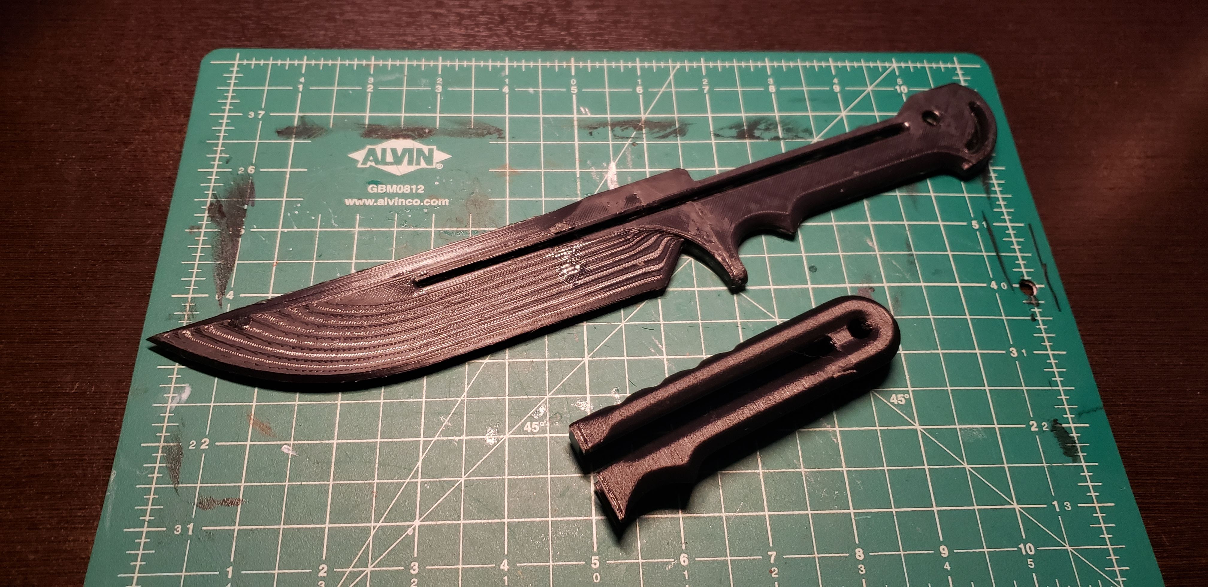 Combat/Throwing Knife from Cyberpunk 2077 RPF Costume and Prop Maker