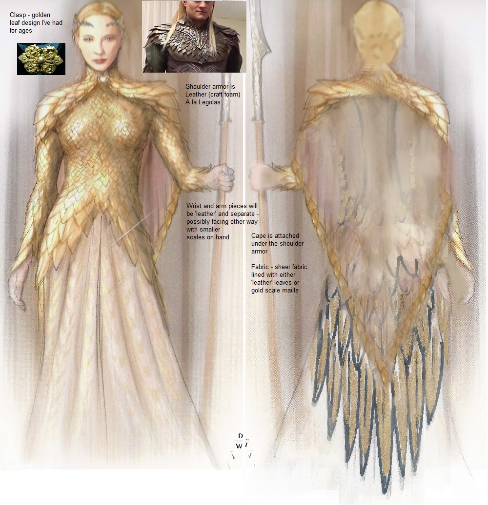 Galadriel Concept Armor Designed By Daniel Falconer, Built By