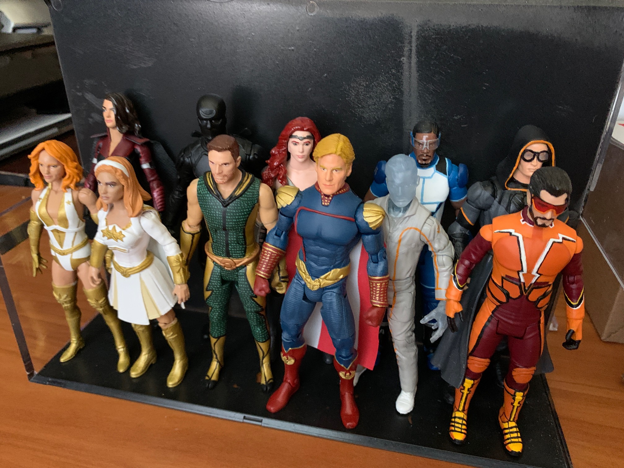 THE BOYS full set of 7" Action Figures DONE with Season 2 Stormfront