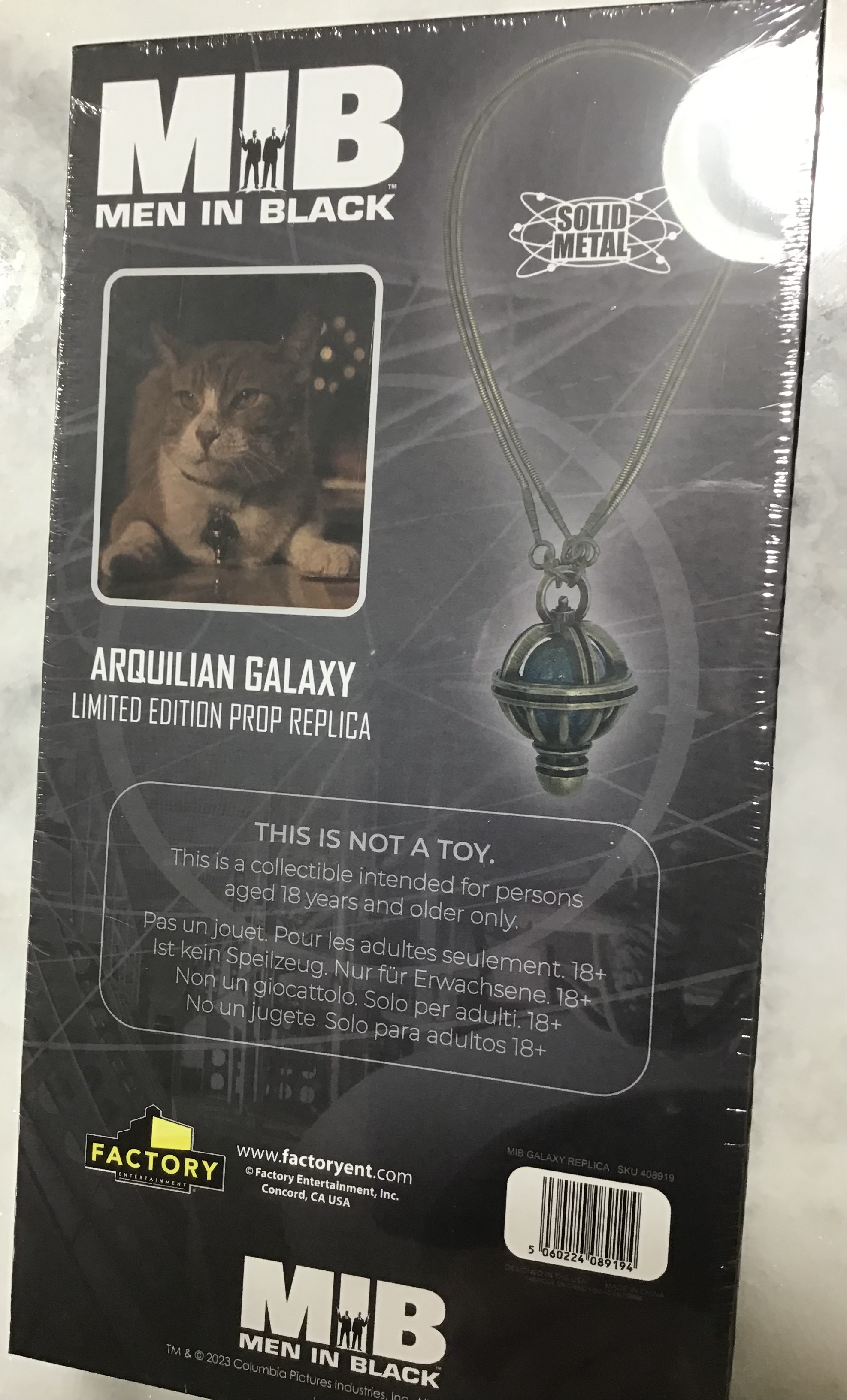 Factory Entertainment Galaxy from Orion's Belt RPF Costume and Prop