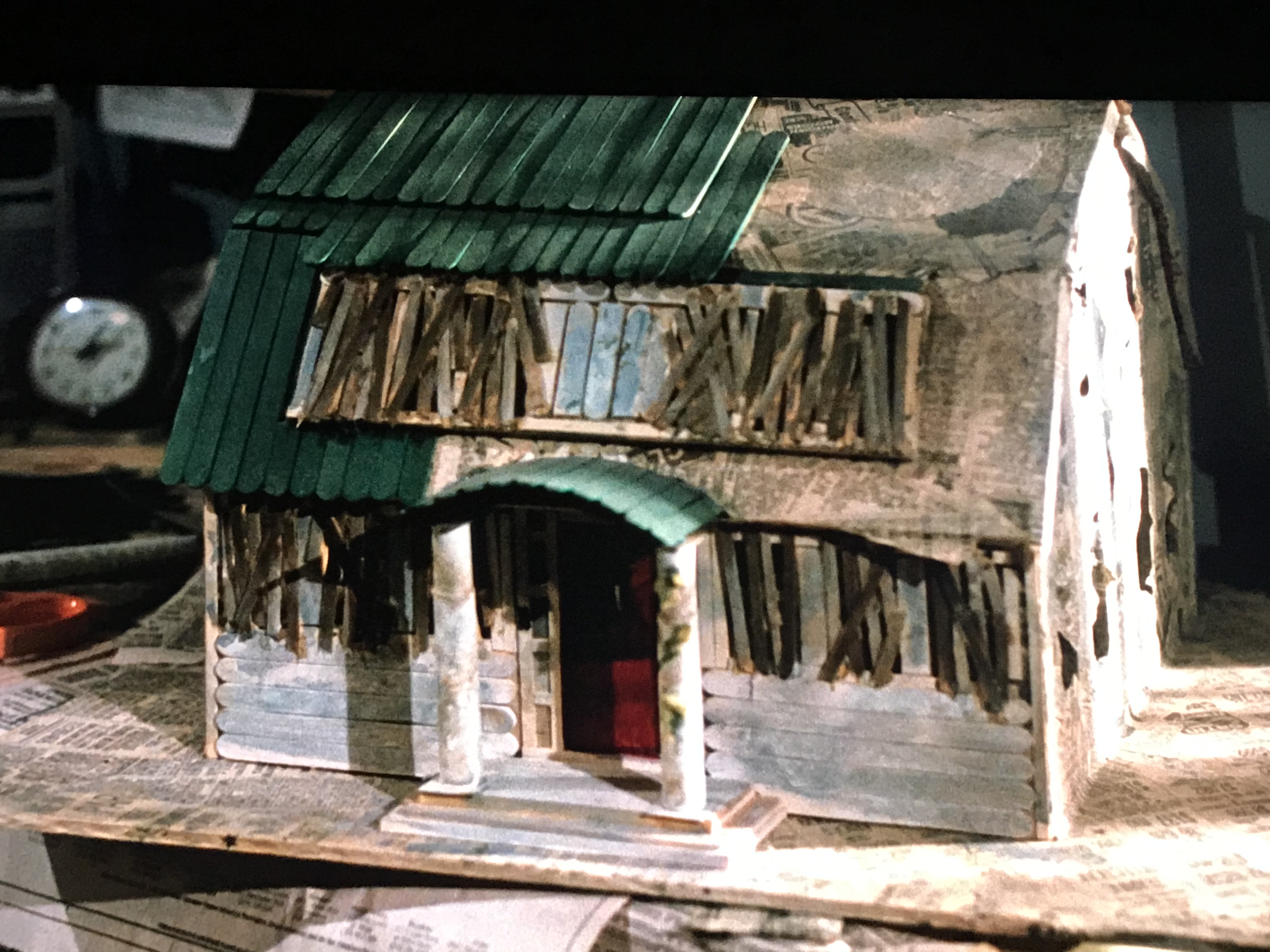 Nightmare on Elm Street 3 Paper Mache Nancy's House RPF Costume and