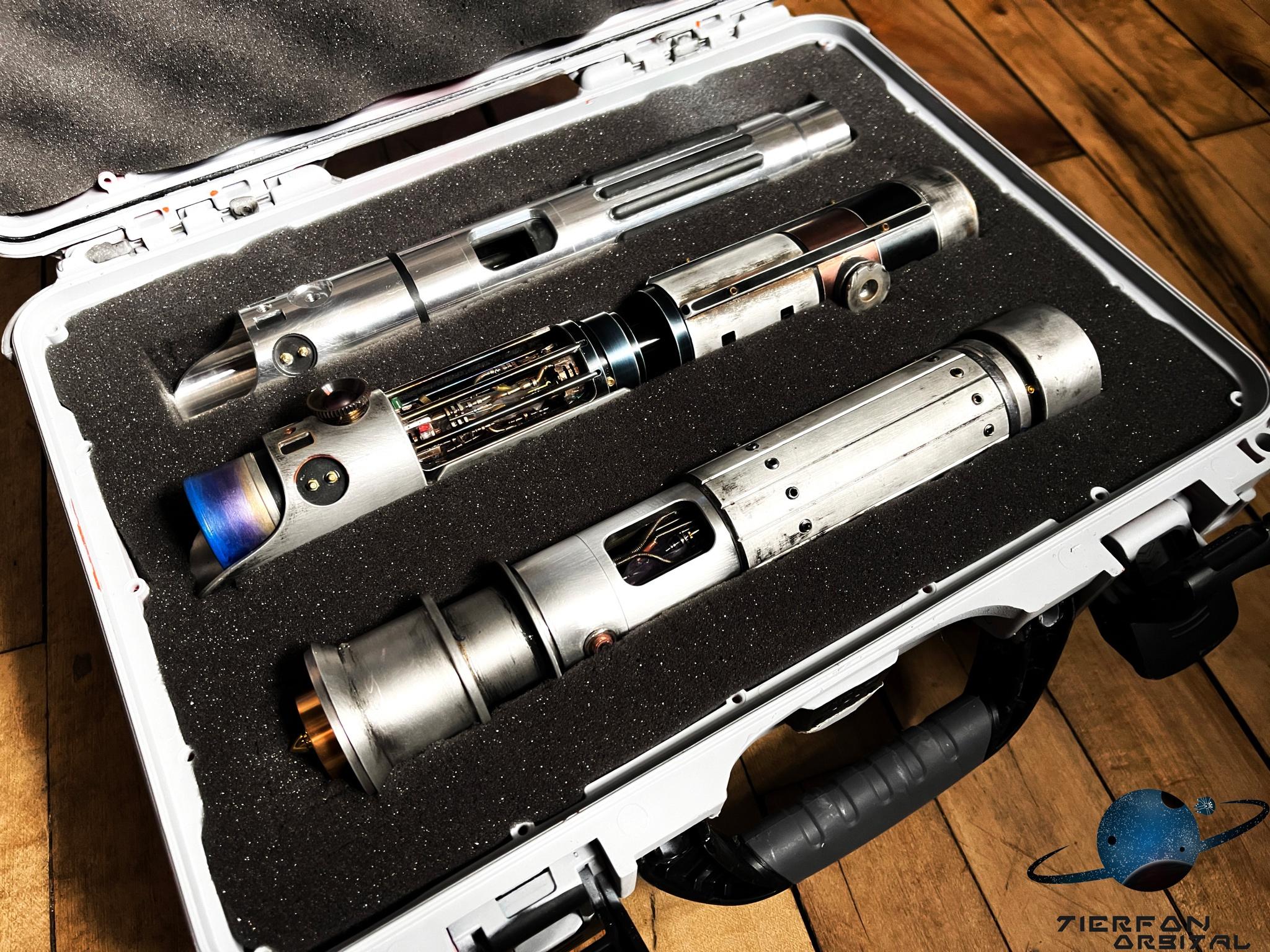 Star Wars themed Lightsaber Traveling Case RPF Costume and Prop Maker